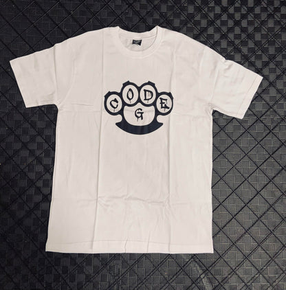 GCODE DUSTER White Tee